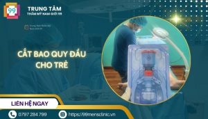 Cắt bao quy đầu cho trẻ