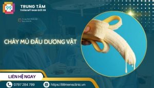 Chảy mủ đầu dương vật