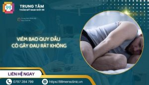 Viêm bao quy đầu có gây đau rát không
